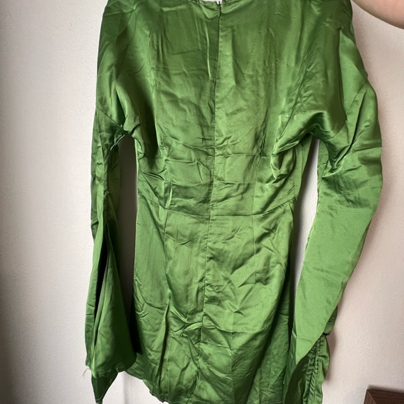 PLT Olive Green Dress - Picture 6 of 7